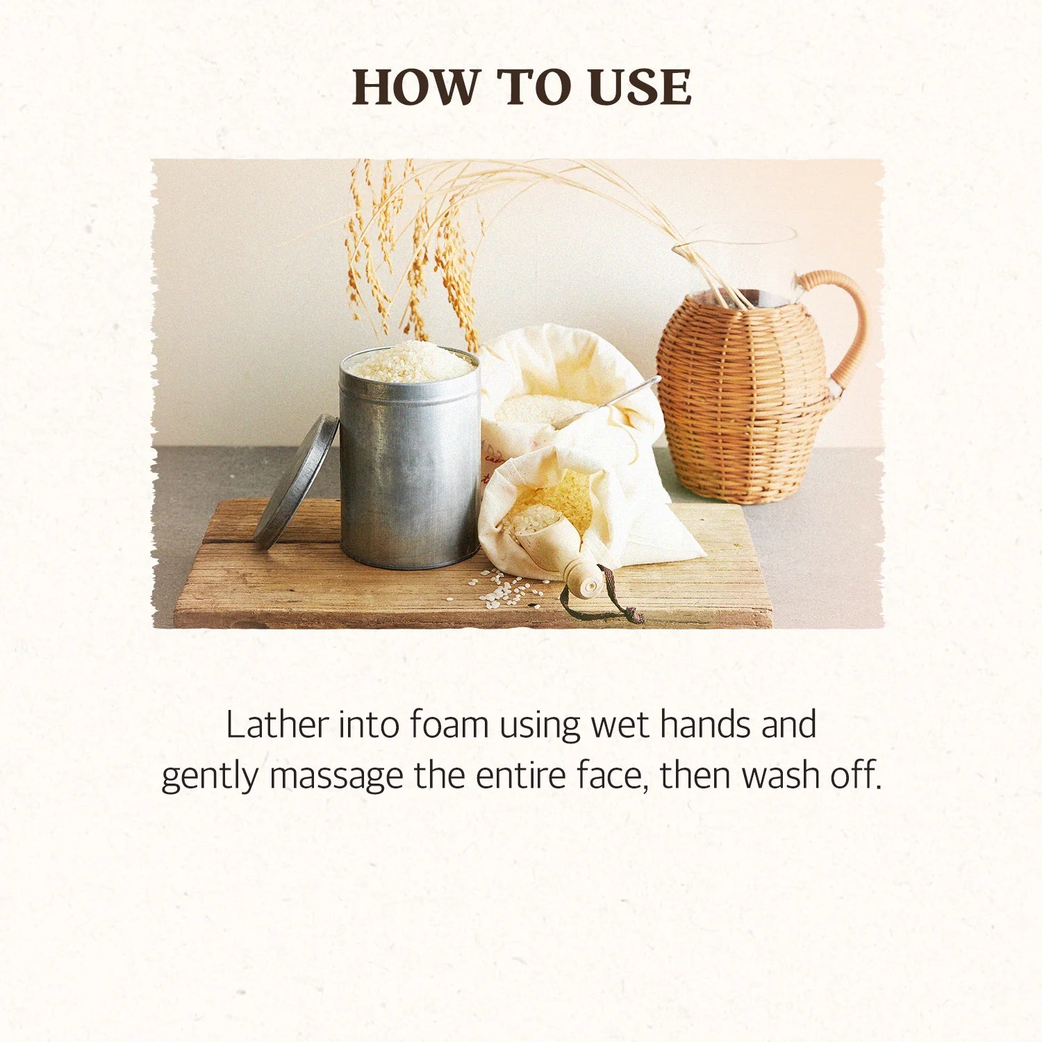 SKINFOOD Rice Daily Brightening Cleansing Foam